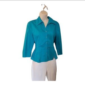 Como 3/4 Sleeve Blouse Size 12 Pettie